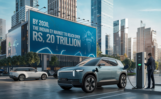 By 2030, the Indian EV market to reach over Rs 20 trillion